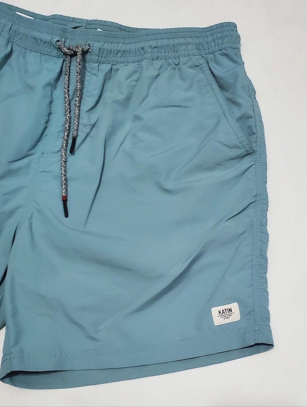 Katin Poolside Volley Shorts Swim Board Shorts Teal Mens XL - Picture 2 of 9